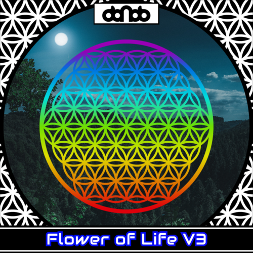 600x046 - Flower of Life V3 Chakra - Bild 2